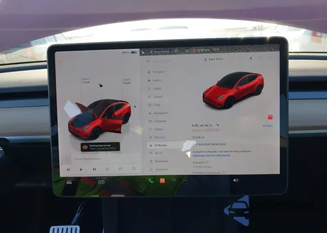 2022 Tesla Model Y Performance Dual Motor All-Wheel Drive из США, поврежденный, VIN 7SAYGDEF3NF403825